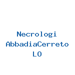 Necrologi Abbadia Cerreto 