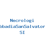 Necrologi Abbadia San Salvatore 