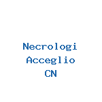 Necrologi Acceglio 