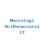 Necrologi Aci Bonaccorsi 