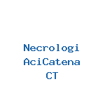 Necrologi Aci Catena 