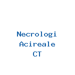 Necrologi Acireale 