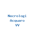 Necrologi Acquaro 