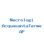 Necrologi Acquasanta Terme 