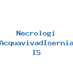 Necrologi Acquaviva d'Isernia 