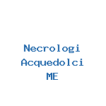 Necrologi Acquedolci 